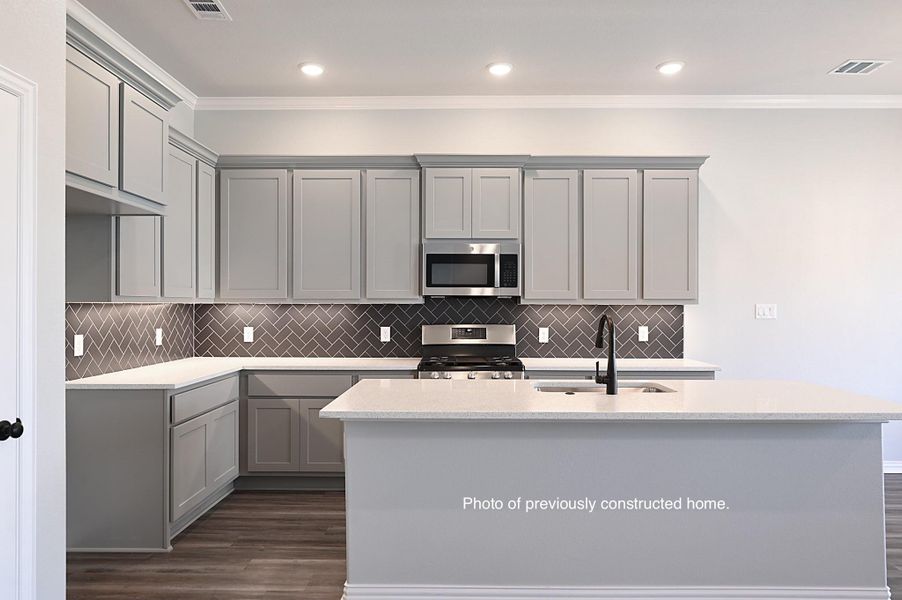 Furnished interior view inside a new home in , College Station (Image 9). Furnished interior view inside a new home in , College Station (Image 9).