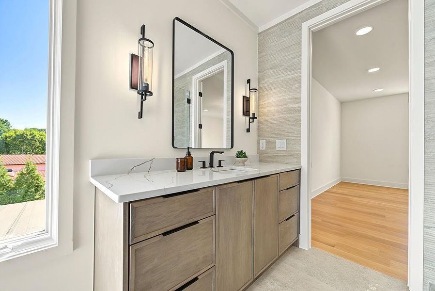 Furnished interior view inside a new home in , Marietta (Image 11). Furnished interior view inside a new home in , Marietta (Image 11).