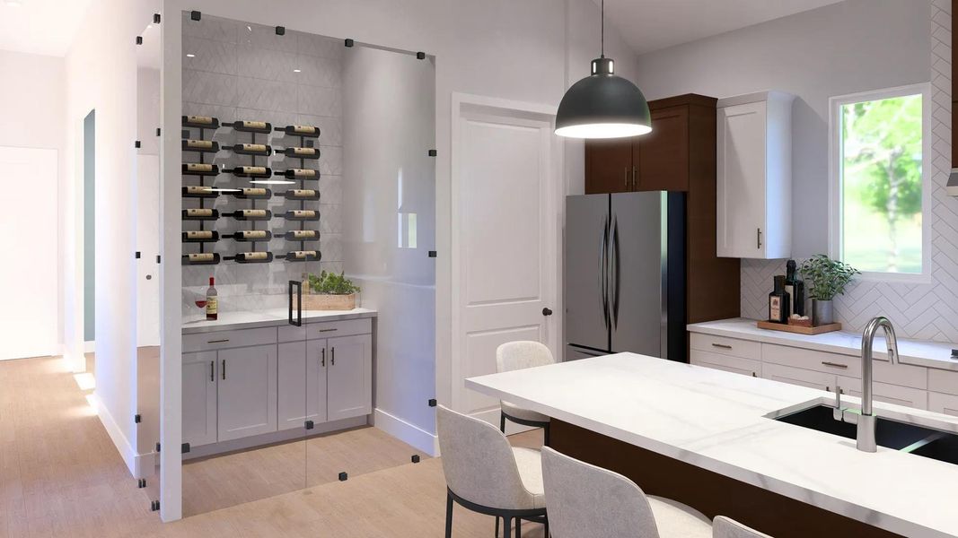 Furnished interior view inside a new home in Austin Point Showcase, Richmond (Image 13). Furnished interior view inside a new home in Austin Point Showcase, Richmond (Image 13).