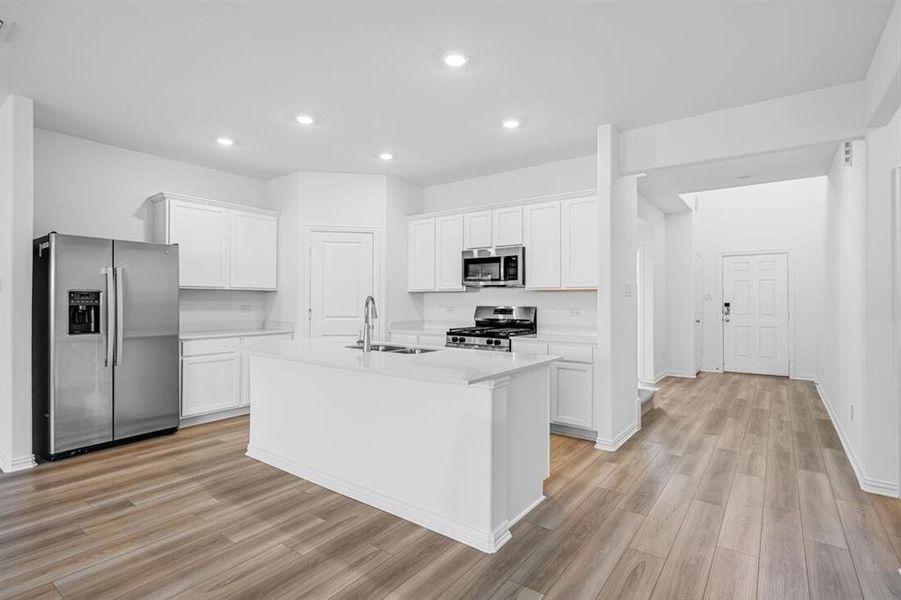 Furnished interior view inside a new home in River Ridge, Crandall (Image 9). Furnished interior view inside a new home in River Ridge, Crandall (Image 9).