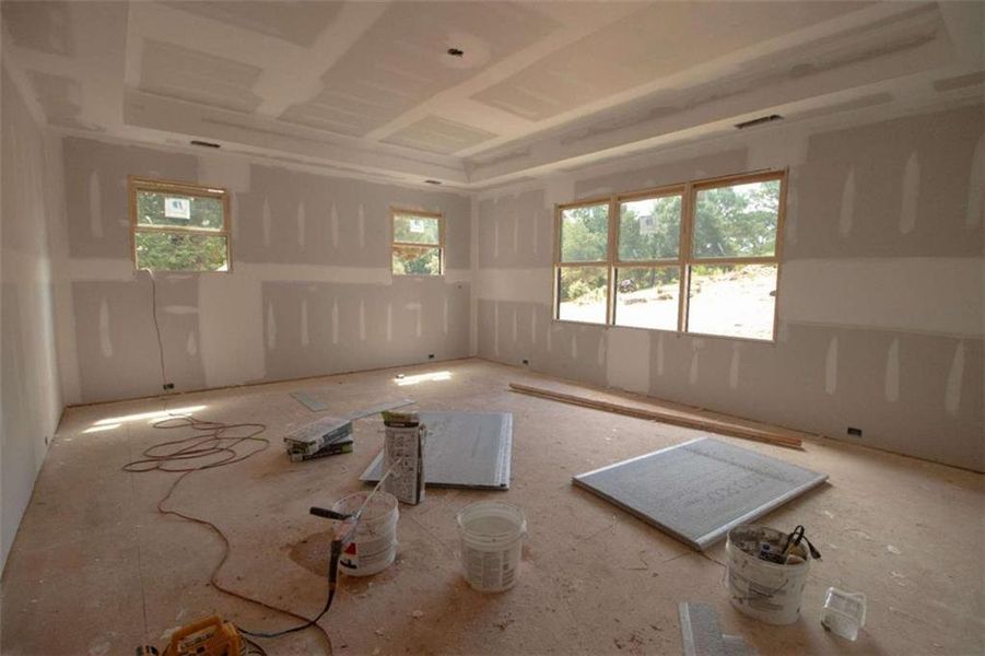 In-progress construction of a new home in , Monroe, GA (Image 30).