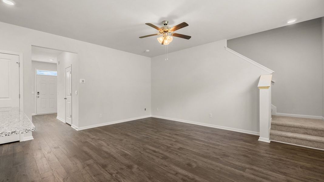 Spacious, unfurnished interior of a new home in Highland Hills, Graniteville (Image 14). Spacious, unfurnished interior of a new home in Highland Hills, Graniteville (Image 14).