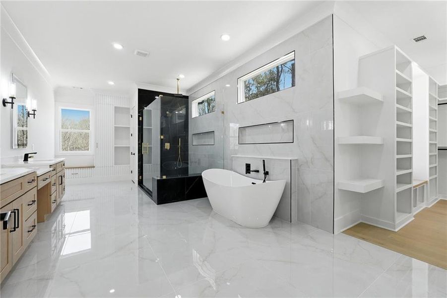 Furnished interior view inside a new home in , Lawrenceville (Image 21).