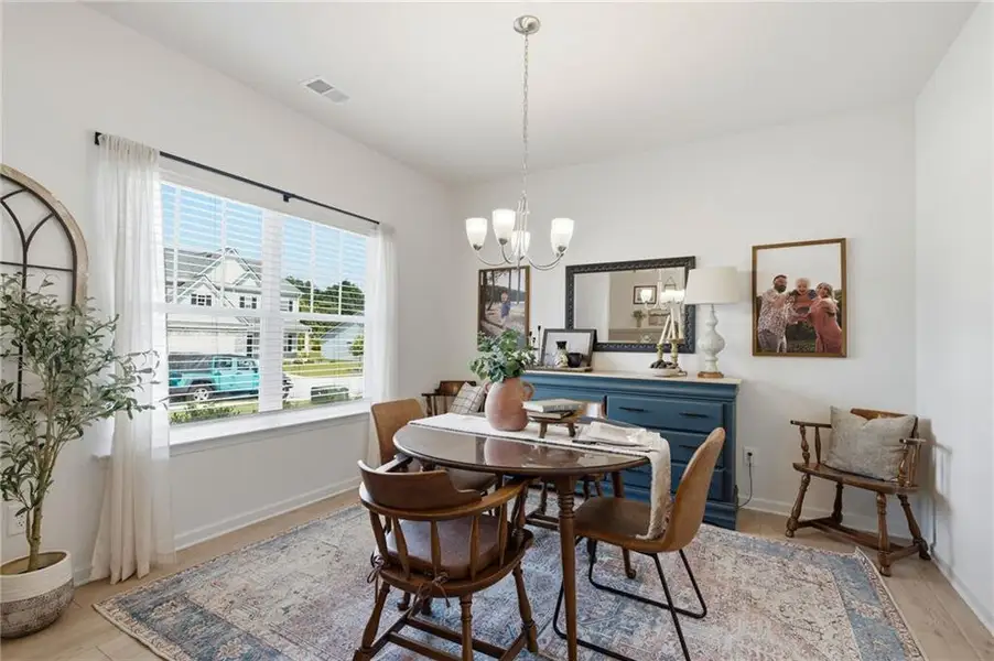 Furnished interior view inside a new home in , Douglasville (Image 9).