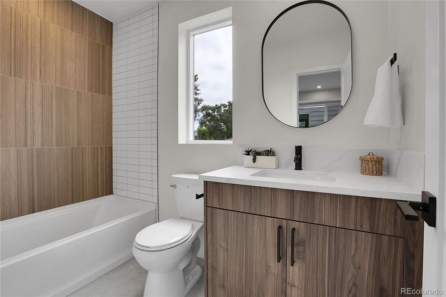 Furnished interior view inside a new home in , Denver (Image 14).