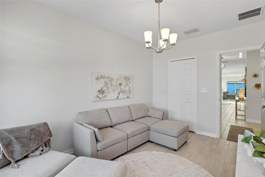 Furnished interior view inside a new home in , Port Charlotte (Image 16). Furnished interior view inside a new home in , Port Charlotte (Image 16).