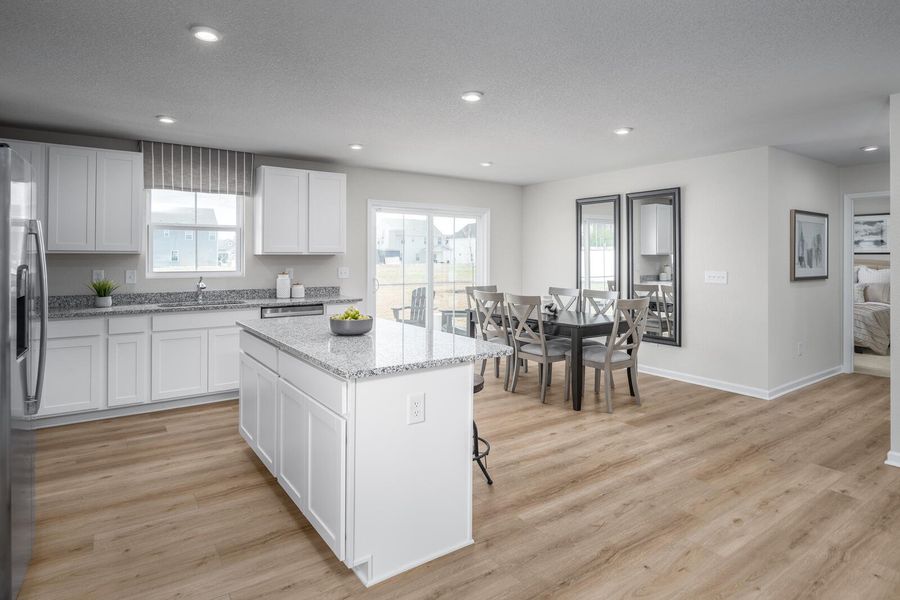Furnished interior view inside a new home in Somerset, Santee (Image 5).