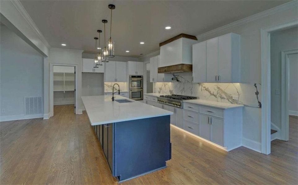 Furnished interior view inside a new home in , Clarkesville (Image 10).