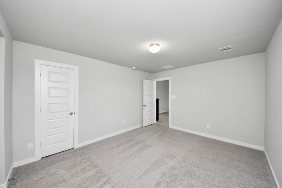 Generously sized secondary bedrooms featuring spacious closets, soft and inviting carpeting underfoot, large windows allowing plenty of natural light, and the added touch of privacy blinds for your personal retreat. Generously sized secondary bedrooms featuring spacious closets, soft and inviting carpeting underfoot, large windows allowing plenty of natural light, and the added touch of privacy blinds for your personal retreat.