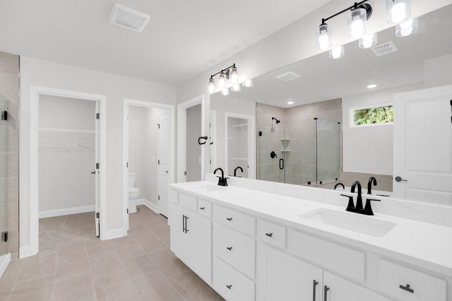 Furnished interior view inside a new home in Carriage Estates, Lexington (Image 15).