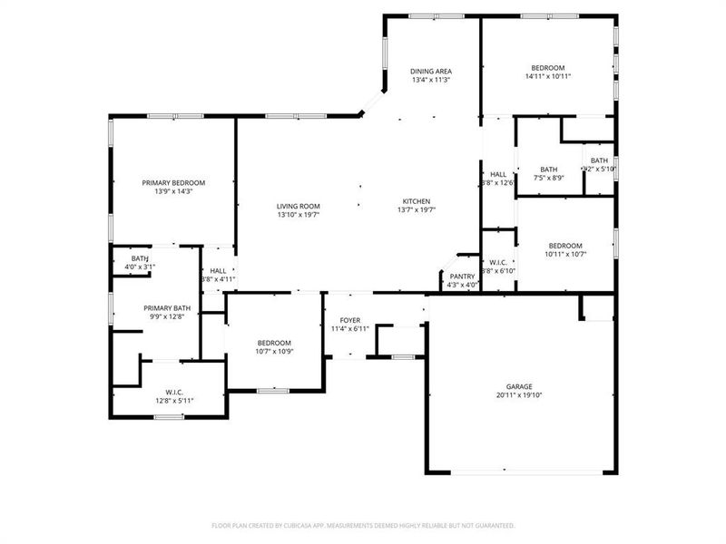 2D floor plan layout of this home in , Mabank, TX (Image 5).