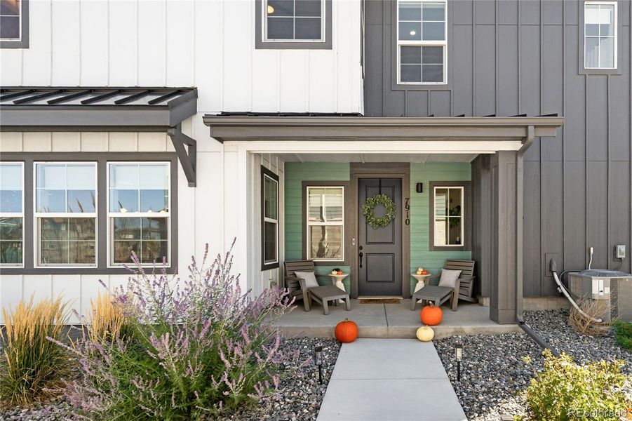 Exterior details and patio area of a home in , Littleton (Image 2). Exterior details and patio area of a home in , Littleton (Image 2).