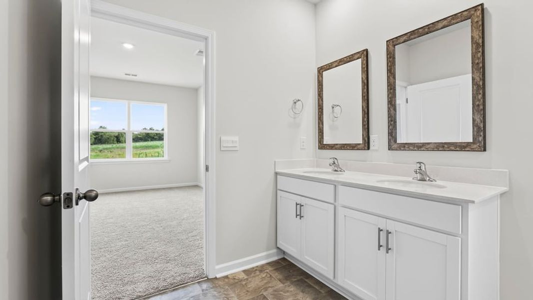 Furnished interior view inside a new home in Benjamin's Grove, Woodruff (Image 12).