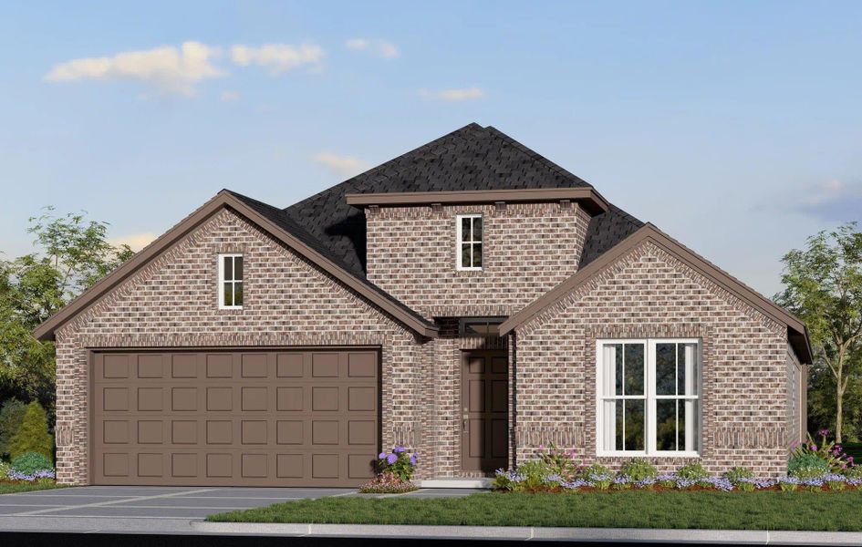 Elevation B | Concept 1912 at Chisholm Hills in Cleburne, TX by Landsea Homes