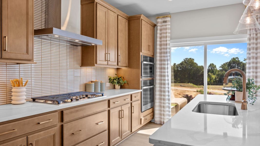 The Jordan Plan by DRB Homes in Farms at Bellingham, Mooresville, NC - Kitchen The Jordan Plan by DRB Homes in Farms at Bellingham, Mooresville, NC - Kitchen