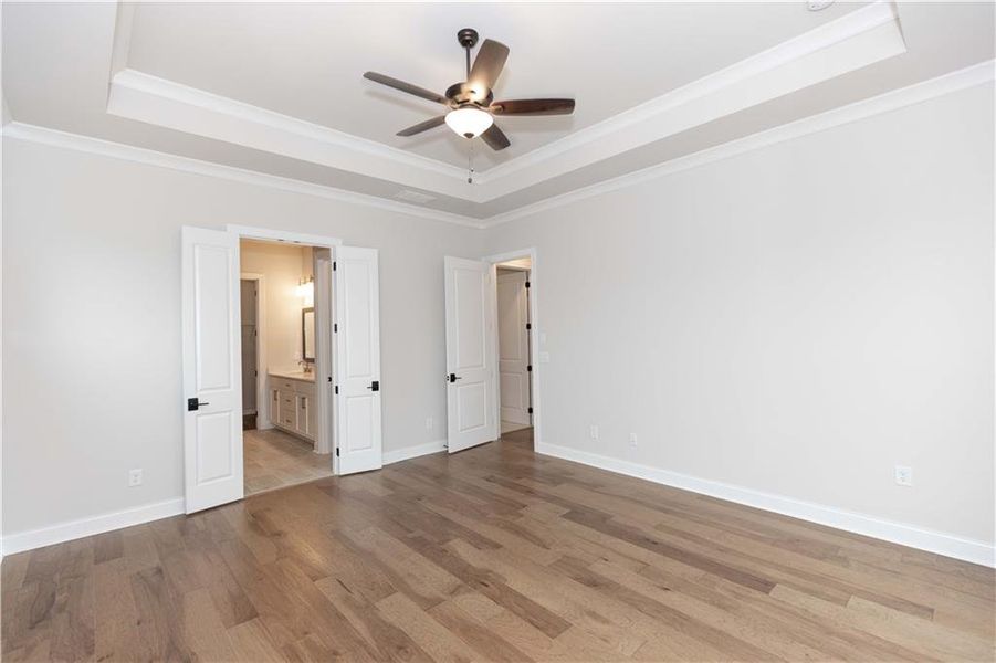 Spacious, unfurnished interior of a new home in Evanshire Single Family, Duluth (Image 23).