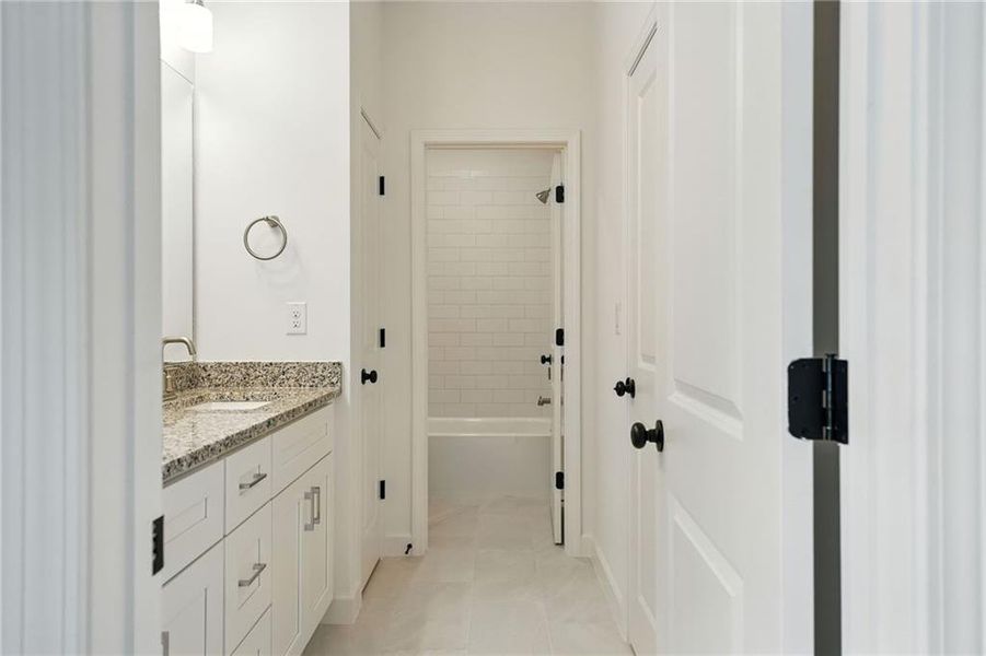 Furnished interior view inside a new home in , Marietta (Image 11).