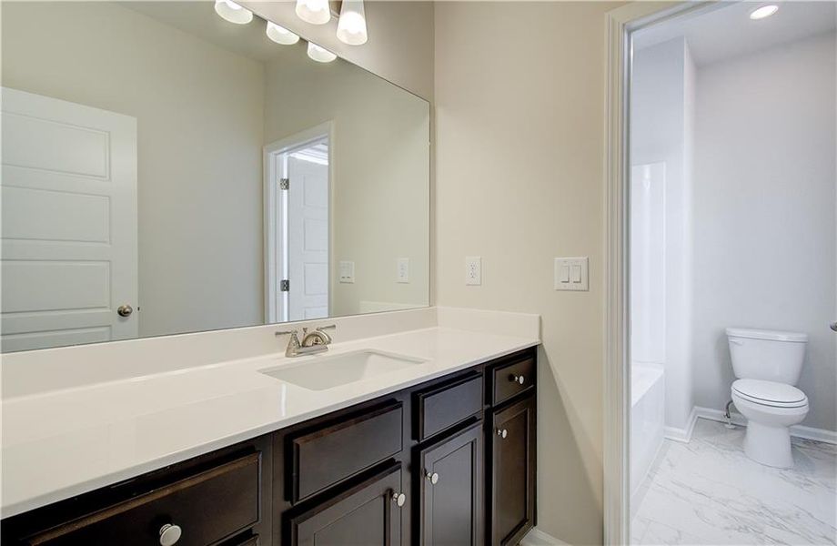 Furnished interior view inside a new home in Kentmere, Auburn (Image 9).