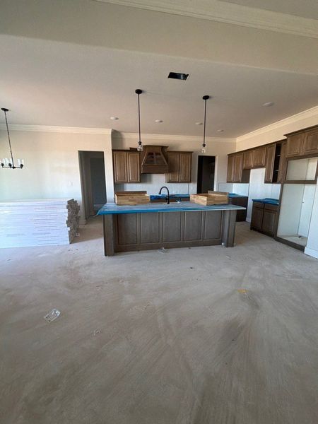 In-progress construction of a new home in Grayson Ridge, Van Alstyne, TX (Image 8).