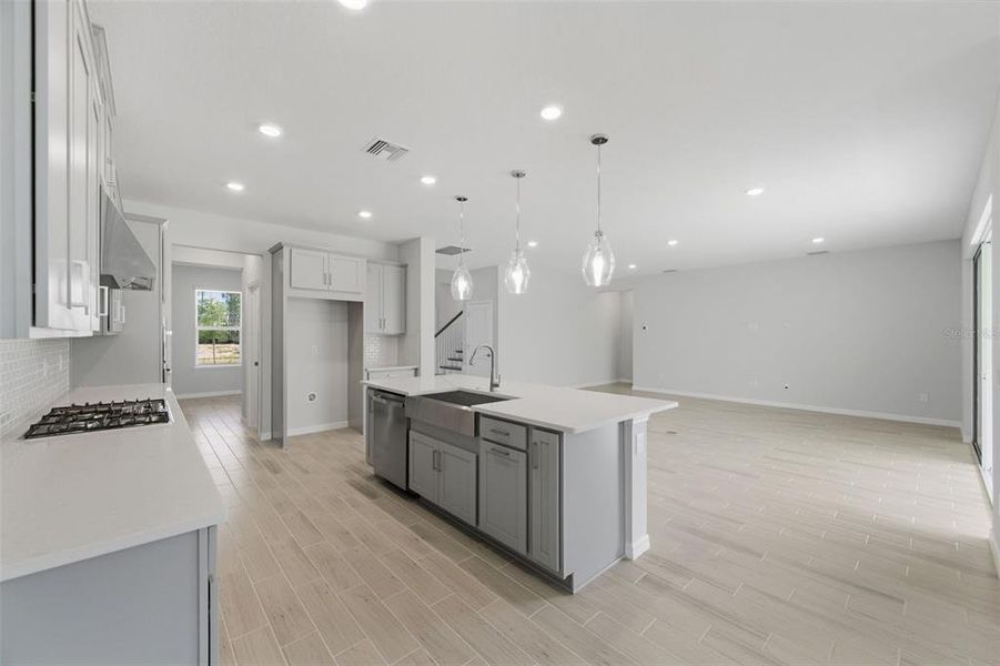 Furnished interior view inside a new home in Hammock at Two Rivers, Zephyrhills (Image 11).