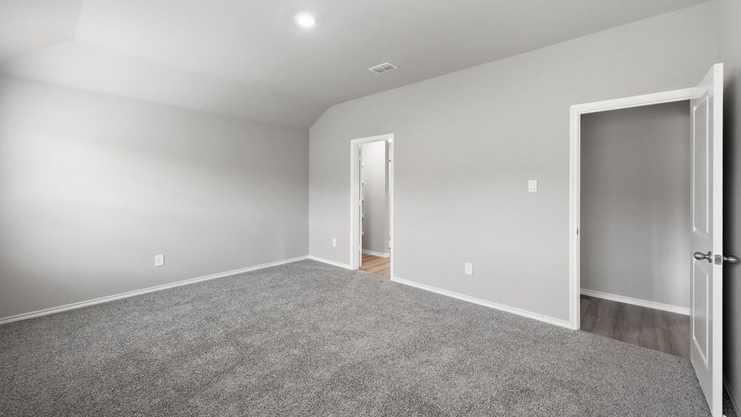 Representative unfurnished interior of a home built from the Caden by D.R. Horton in Hickory Grove, Krum (Image 30).