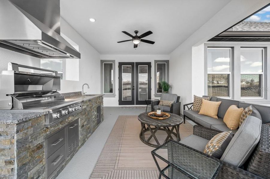 Furnished interior view inside a new home in , Fruitland Park (Image 32). Furnished interior view inside a new home in , Fruitland Park (Image 32).