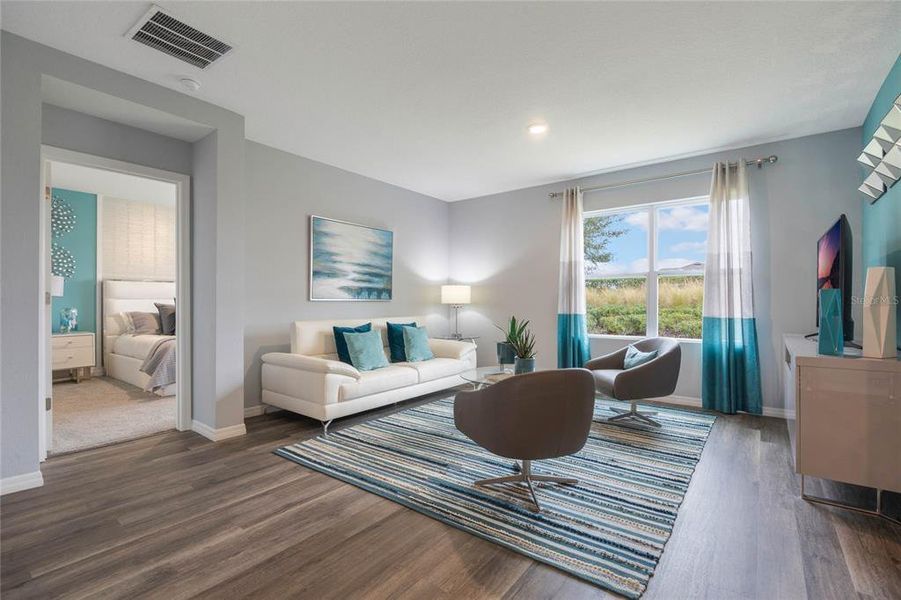 Furnished interior view inside a new home in Kindred, Kissimmee (Image 10). Furnished interior view inside a new home in Kindred, Kissimmee (Image 10).