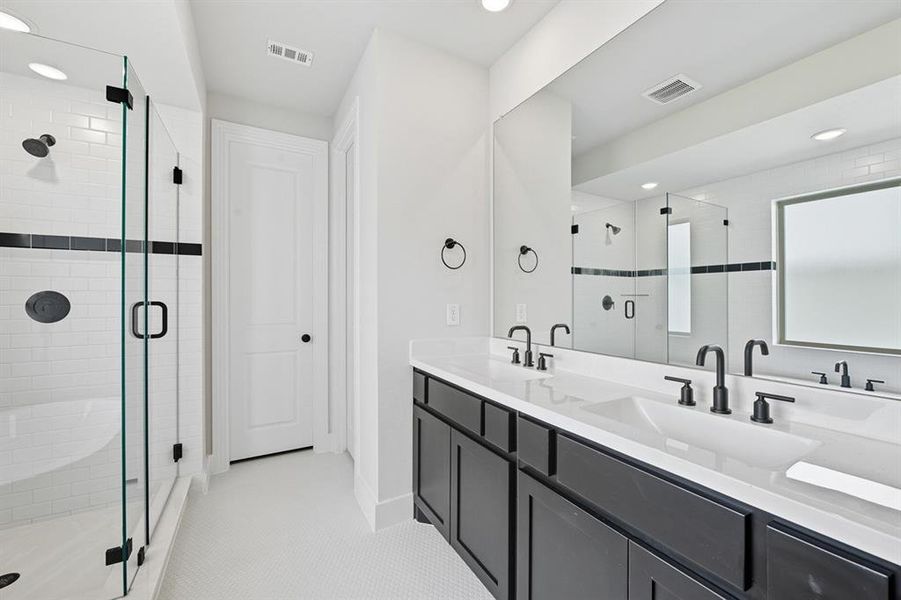 Furnished interior view inside a new home in Pecan Square: 40ft. lots, Northlake (Image 14). Furnished interior view inside a new home in Pecan Square: 40ft. lots, Northlake (Image 14).