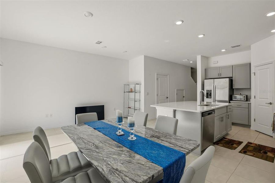Furnished interior view inside a new home in , Davenport (Image 11).