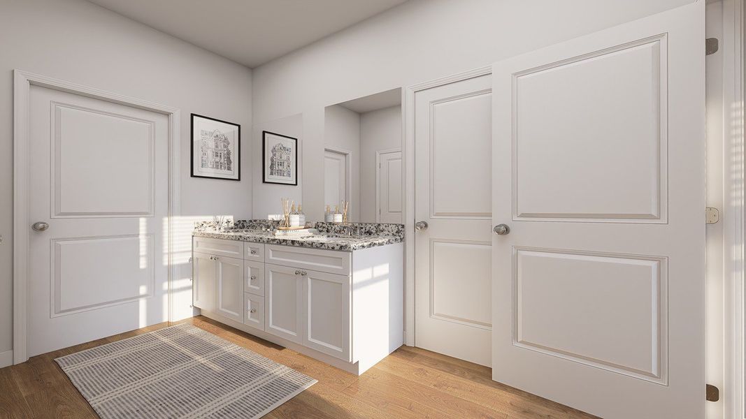 Representative furnished interior of a home built from the Woodland by D.R. Horton in The Cove at Mallard Crossing, Summerville (Image 9). Representative furnished interior of a home built from the Woodland by D.R. Horton in The Cove at Mallard Crossing, Summerville (Image 9).