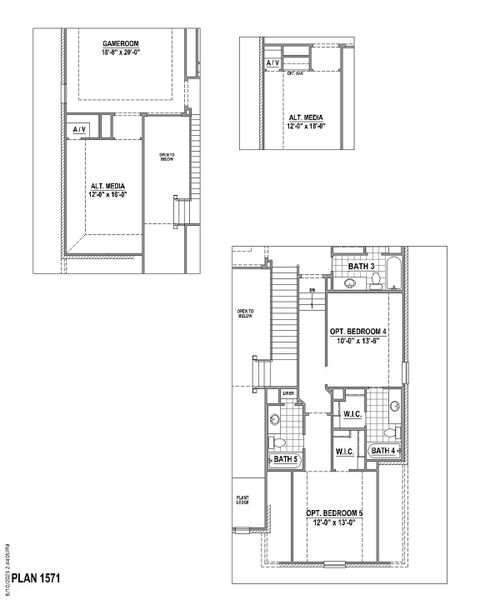 Plan 1571 Options 3