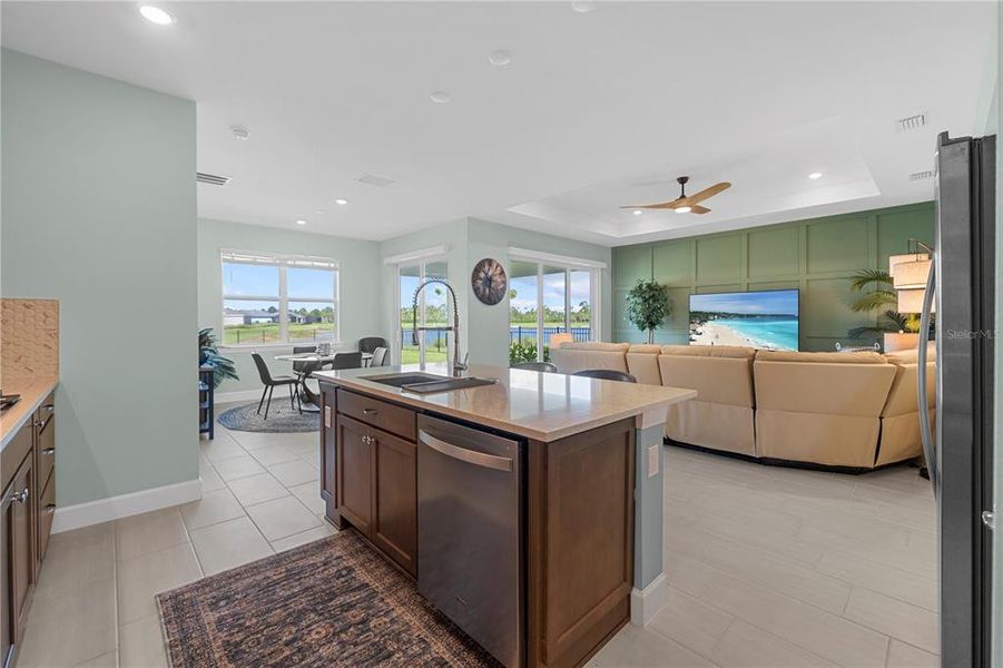 Furnished interior view inside a new home in , Punta Gorda (Image 11). Furnished interior view inside a new home in , Punta Gorda (Image 11).