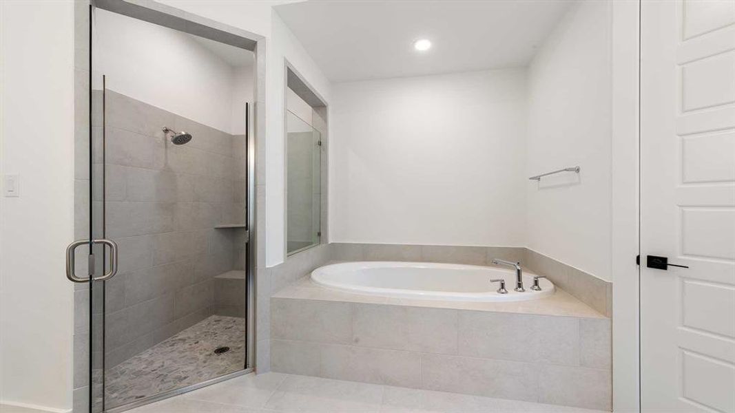 Furnished interior view inside a new home in Hillstead 60', Lavon (Image 6).