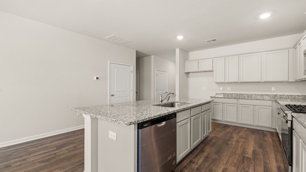 Furnished interior view inside a new home in Byrd Village, Graniteville (Image 5).