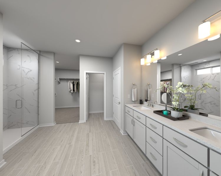 Furnished interior view inside a new home in Naranja Trails, Oro Valley (Image 6).