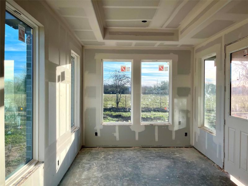 In-progress construction of a new home in Oakwood Estates, Waller, TX (Image 22).