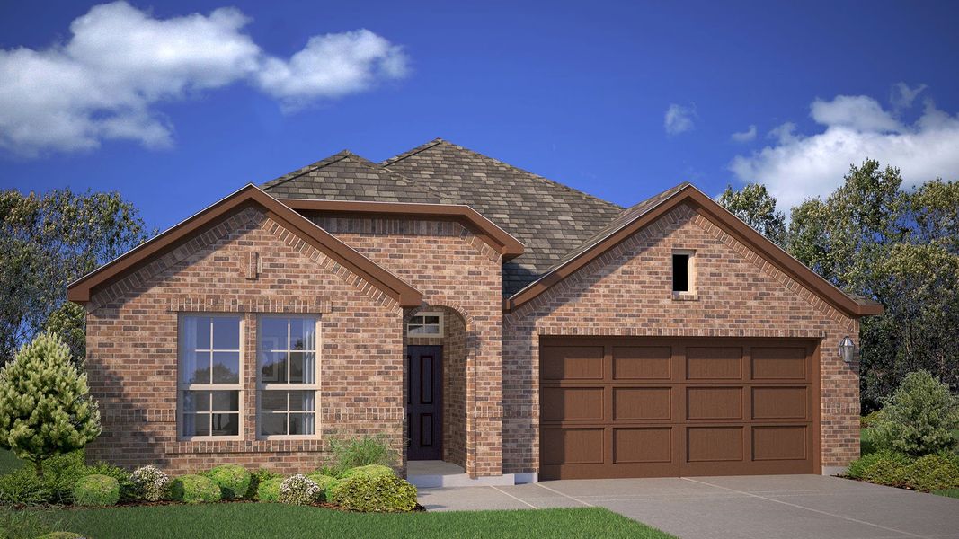 Representative exterior photo of a completed home built from the LEXINGTON by D.R. Horton in Saratoga, Granbury, TX (Image 24). Representative exterior photo of a completed home built from the LEXINGTON by D.R. Horton in Saratoga, Granbury, TX (Image 24).