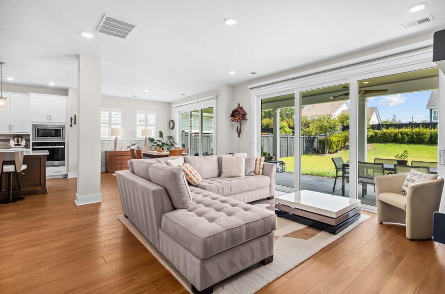 Furnished interior view inside a new home in , Summerville (Image 37).