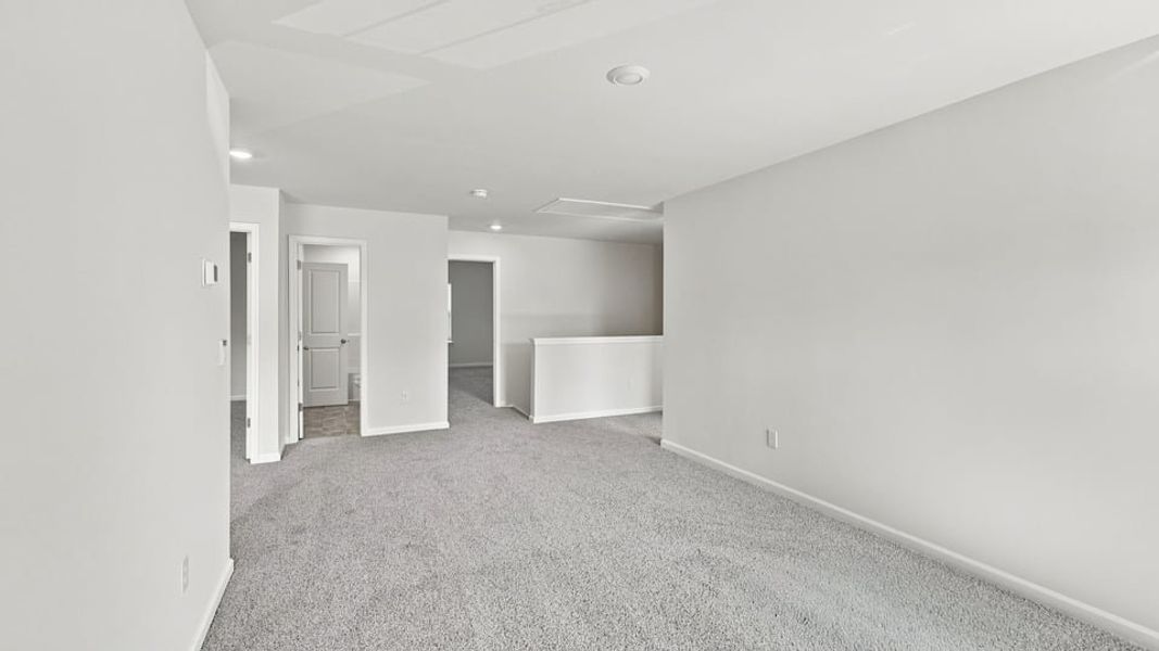 Spacious, unfurnished interior of a new home in Chestnut Ridge, Greenville (Image 30).