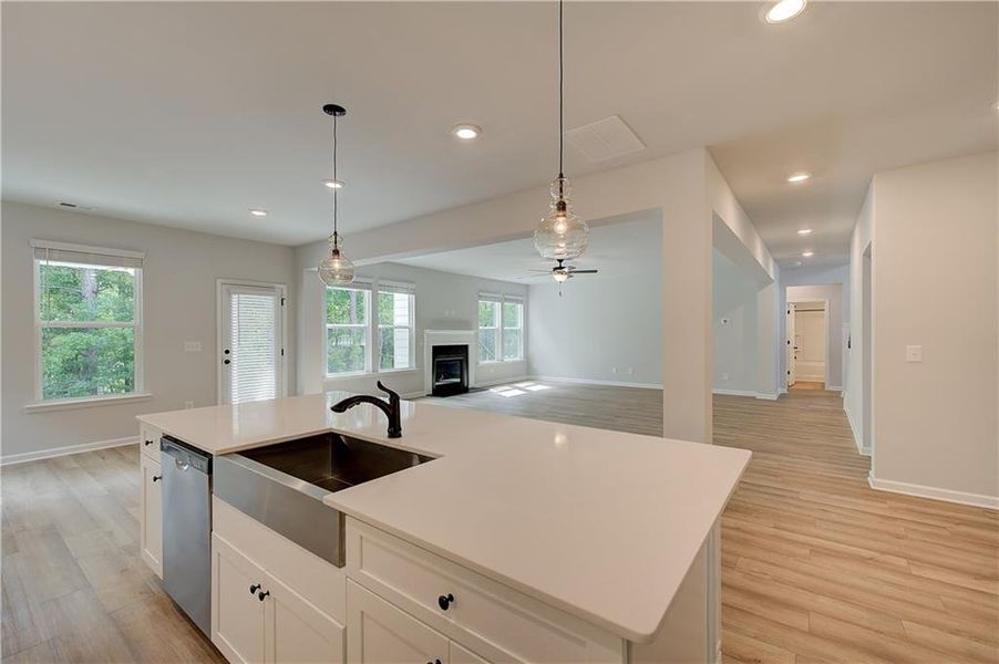 Furnished interior view inside a new home in Kingston, Locust Grove (Image 4). Furnished interior view inside a new home in Kingston, Locust Grove (Image 4).