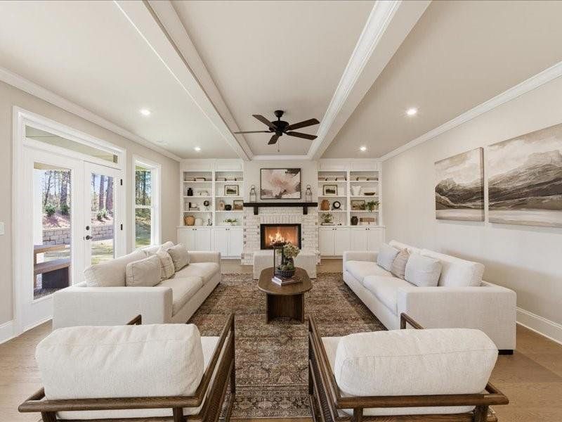 Furnished interior view inside a new home in Ford Landing, Acworth (Image 39).
