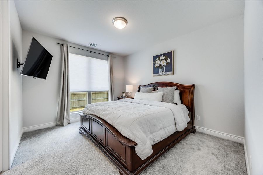 Furnished interior view inside a new home in Santa Rita Ranch 90', Liberty Hill (Image 23). Furnished interior view inside a new home in Santa Rita Ranch 90', Liberty Hill (Image 23).