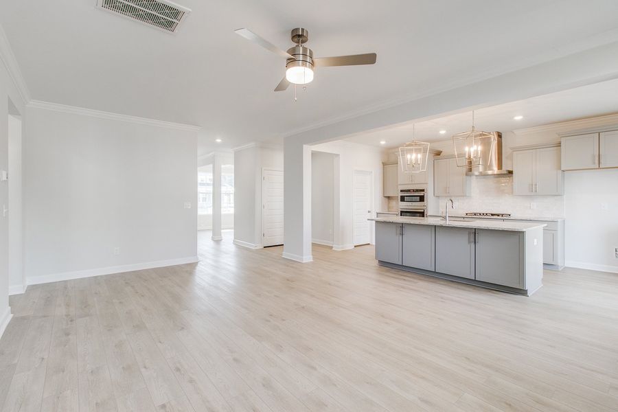 Spacious, unfurnished interior of a new home in Pebble Branch, Chapin (Image 23).