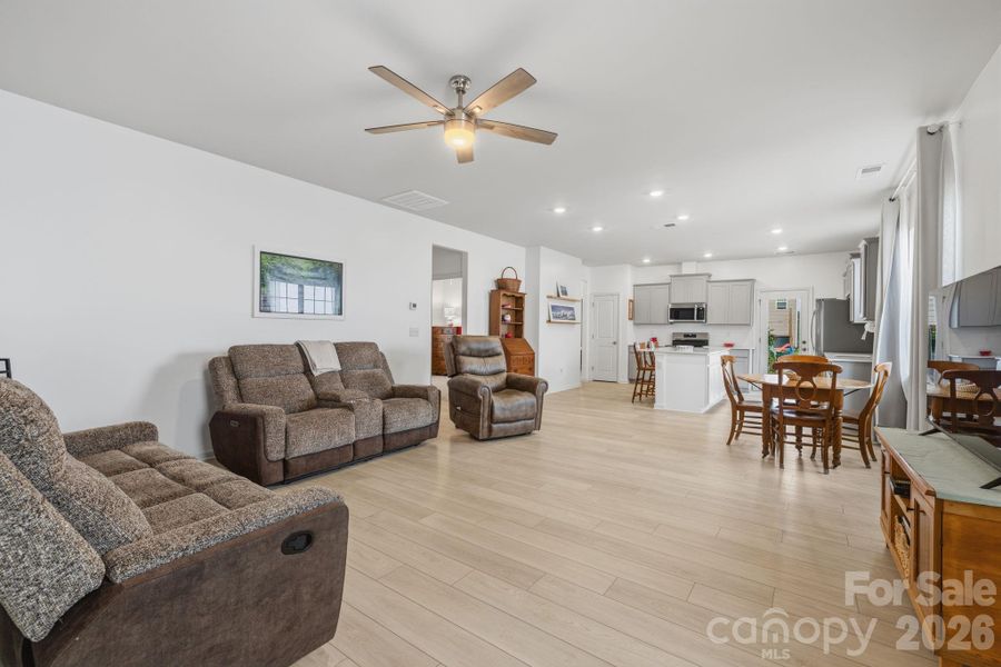 Furnished interior view inside a new home in Legacy Ridge, Catawba (Image 18).