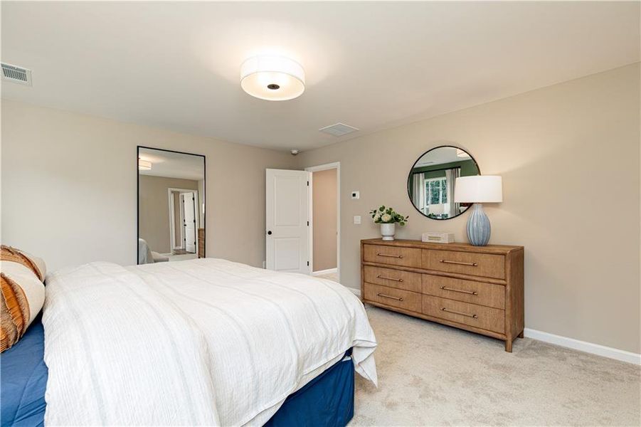 Furnished interior view inside a new home in Rhodes Glen, Lawrenceville (Image 12).