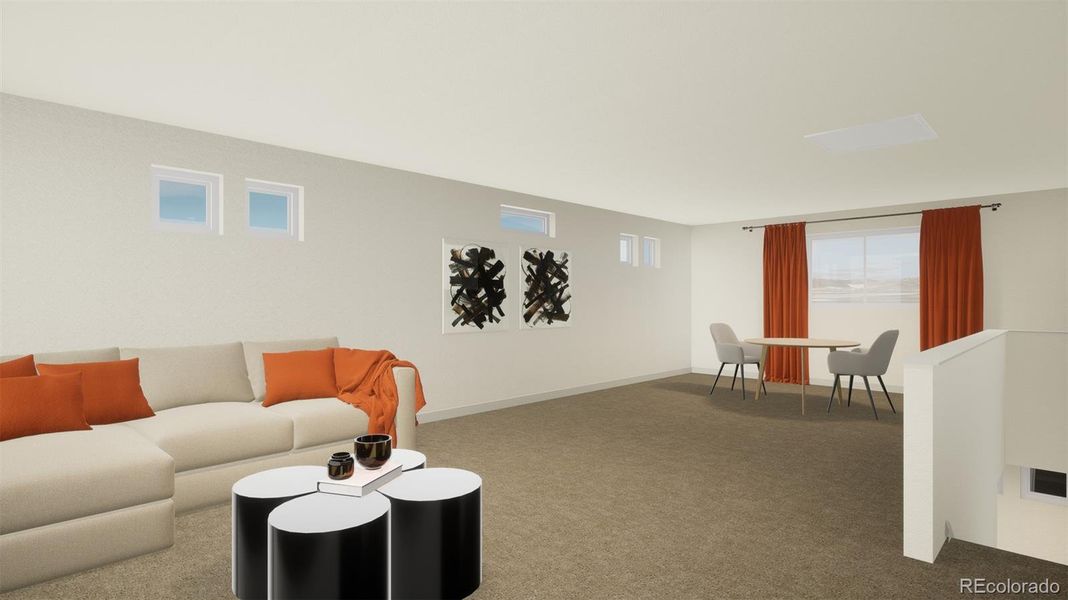 Furnished interior view inside a new home in , Aurora (Image 8).