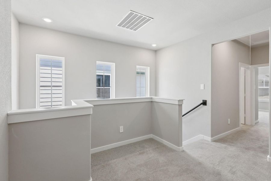 Spacious, unfurnished interior of a new home in Kemah Crossing - City Series, Kemah (Image 40). Spacious, unfurnished interior of a new home in Kemah Crossing - City Series, Kemah (Image 40).