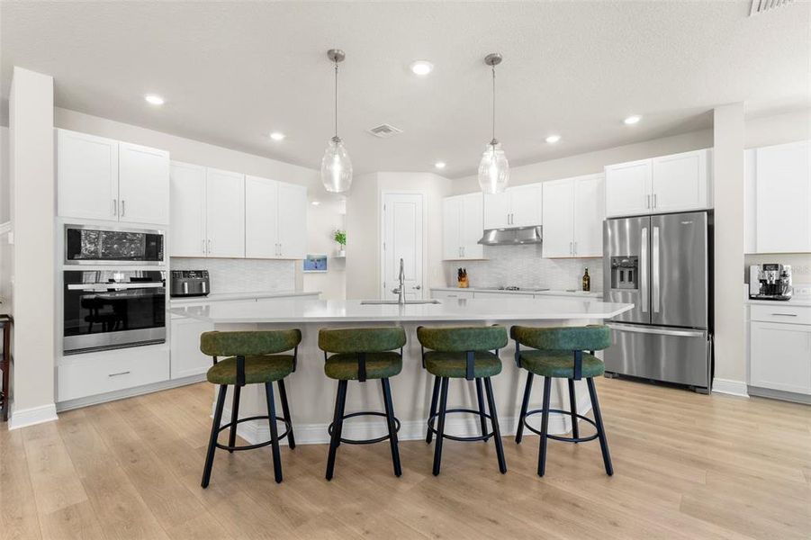 Furnished interior view inside a new home in , St. Petersburg (Image 10).