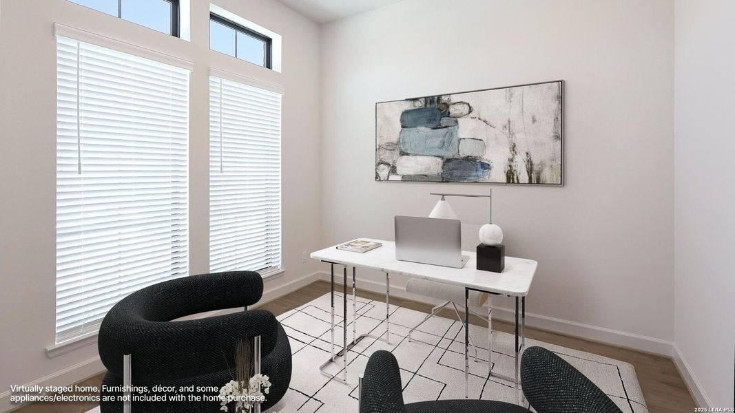 Furnished interior view inside a new home in Esperanza, Boerne (Image 8).