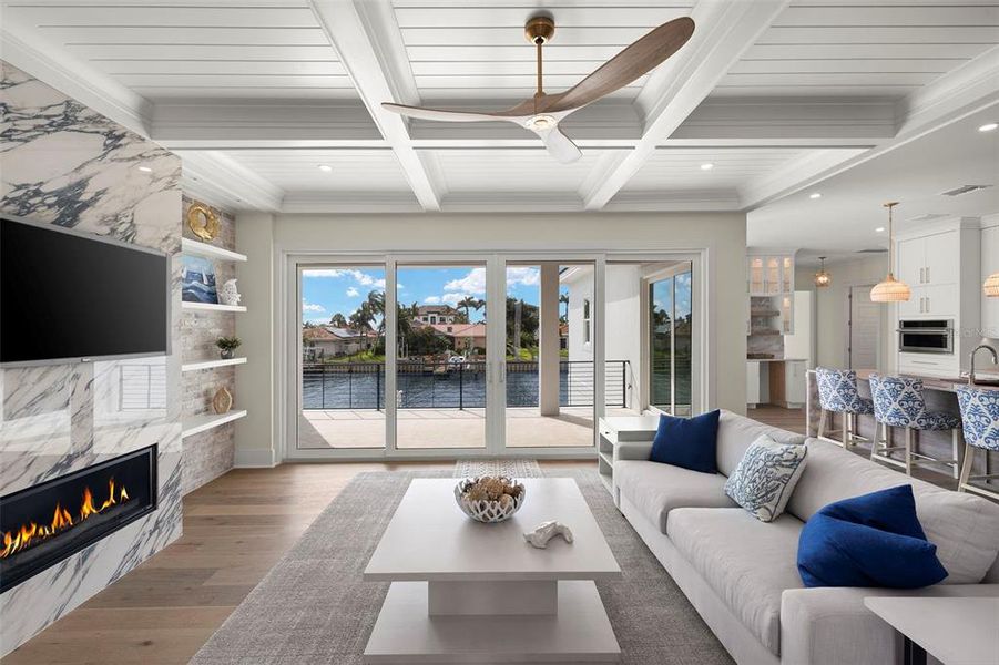 Furnished interior view inside a new home in , St. Petersburg (Image 4).